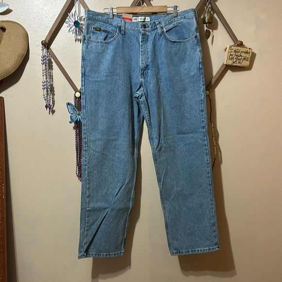 Jeans plissé jambe droite femme Lee - Pantalons - Vêtements - Femme